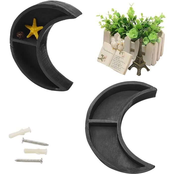 Étagère Murale Flottante En Cristal Pour Chat, Lune, Mites, Main