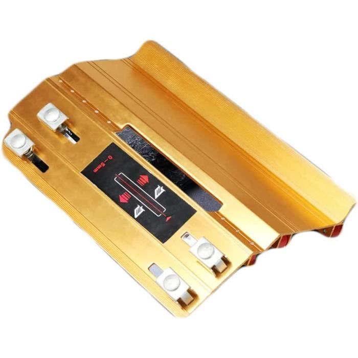 ZUICC Dispositif De Biseau à 45° Pour Carrelage, Outil De Coupe à Angle De 45 Degrés En Aluminium, Céramique, Marbre, Outil De Coupe (A