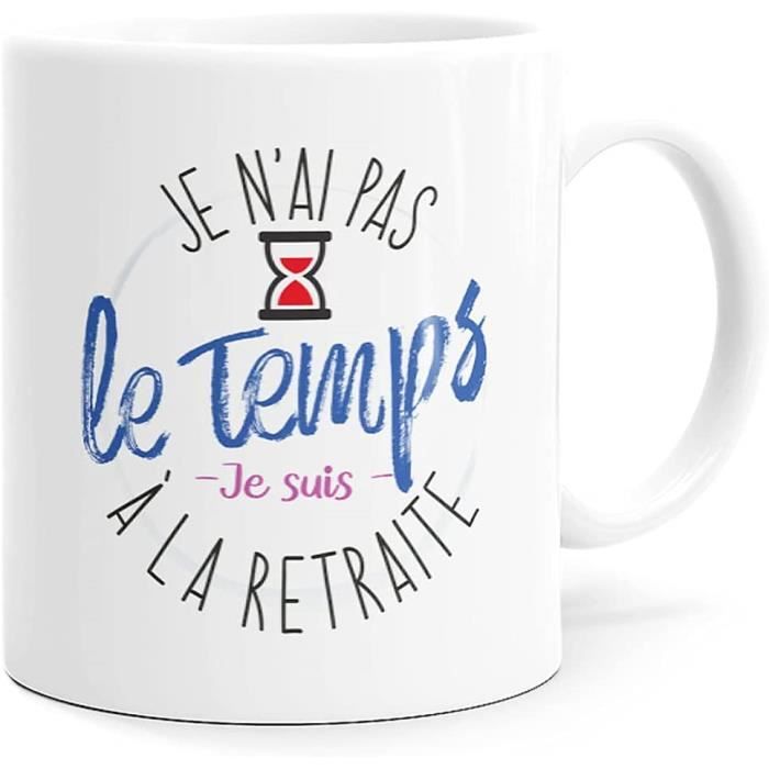 Mug Humour Collègue Tasse Message Drôle Rigolo. Idée Cadeau Original pour  Départ en Retraite Mutation Travail Bureau Homme Fem[1090] - Cdiscount  Puériculture & Eveil bébé