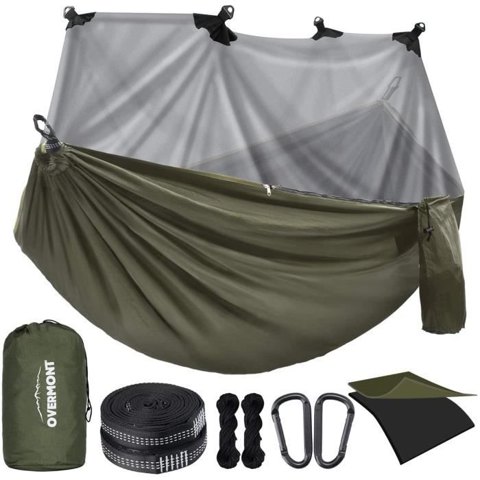 JBM Hamac simple double camping léger portable Parachute