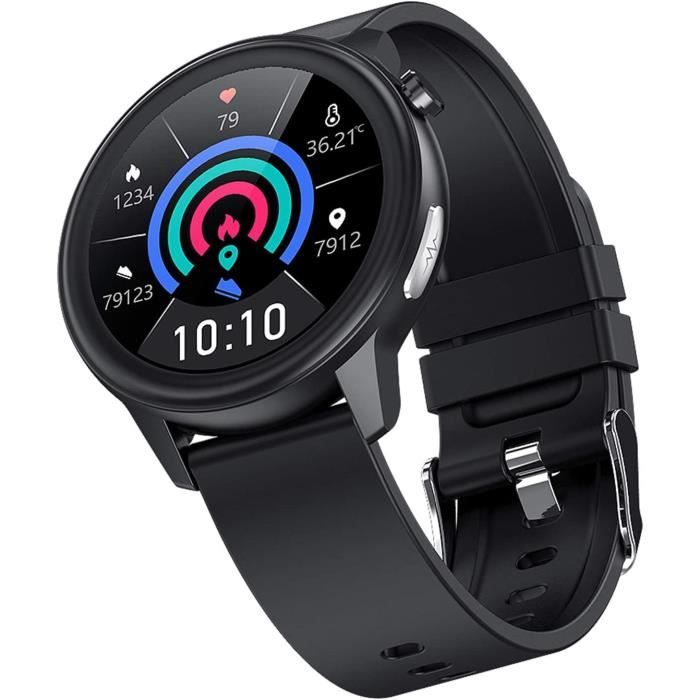 HR214 Bracelet Intelligent – Tracker Sommeil, Température Corporelle, Compteur De Pas – Fitness Ultra Léger Pour Suivi Santé 24/7