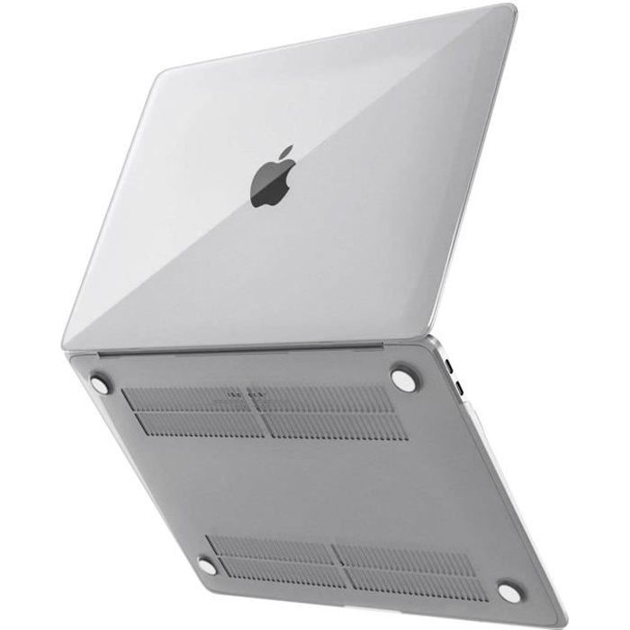 FINTIE Coque Compatible avec MacBook Air M2 2022 13.6 Pouces (Modele A2681)  - Etui Rigide Robuste avec Bords Antichoc en TPU, - Cdiscount Informatique