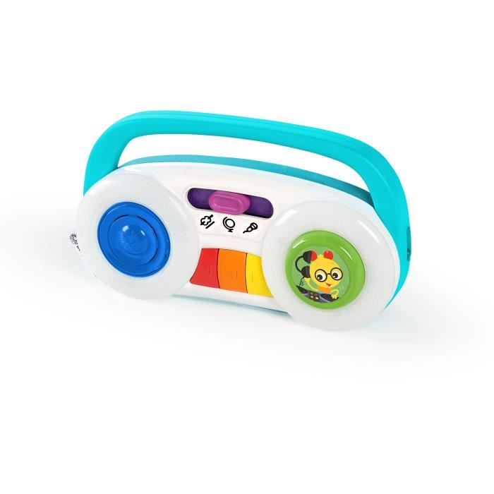 BABY EINSTEIN Radio enfant cadeau bébé stéréo pour bébé 3 stations musicales et 30 mélodies et sons 12M+