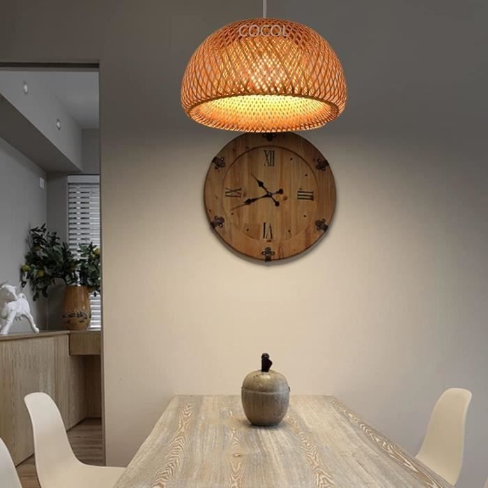 Riserva Suspension Lustre Industrielle Vintage, E27 Forme de Diamant Luminaire Plafonnier en Métal, Corde de Chanvre Lampe de Plafond Retro pour Salon Cuisine Chambre Café-bar (25CM