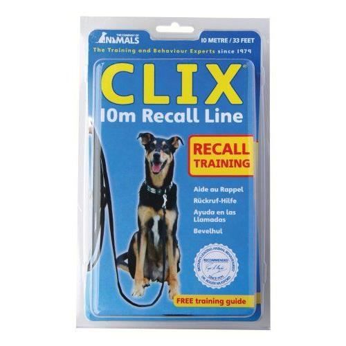 Laisse d'Entraînement Clix 10 m Nylon Pour Chien