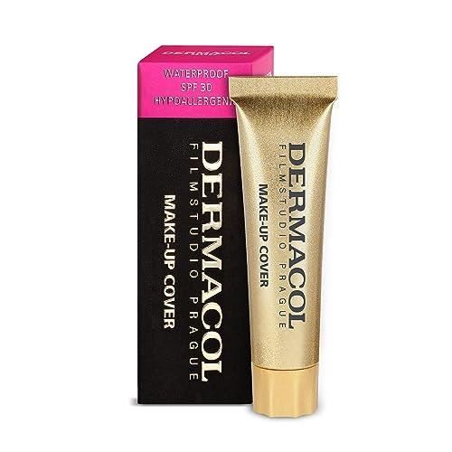 Dermacol Fond de Teint Couvrante Totale Base Correctrice Waterproof SPF 30 Camouflage de