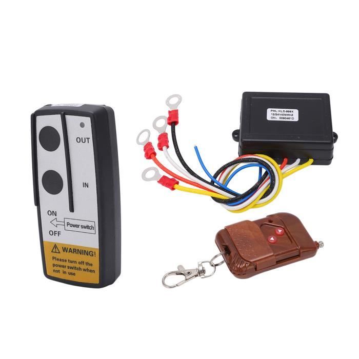 Kit De Télécommande De Treuil Sans Fil 12 V, Relais De