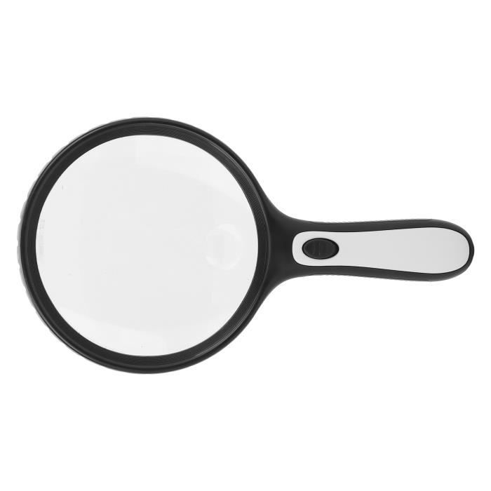 Loupe Col De Cygne Flexible Loupe De Lecture 10X Rechargeable Avec 50 LED - Mains Libres Pour Malvoyants, Couture, Réparation - Lentille 27x20 Cm Loupe Malvoyants Personnes âgées