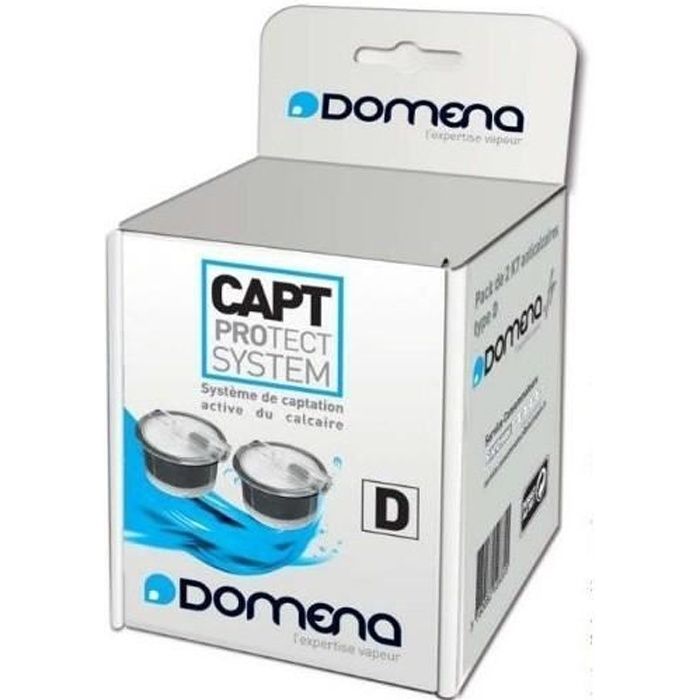 Domena Antikalk-Kassette TYPE A - 2 Stück Für Dampfbügelstationen