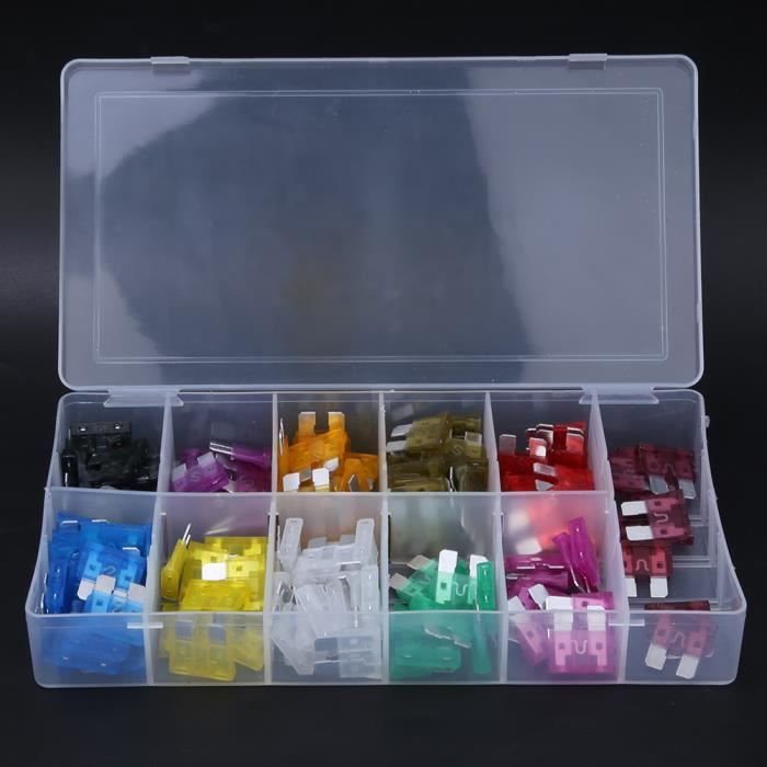 Ensemble De Fusibles Automobiles 5a-30a, Kit D'assortiment De Lames De