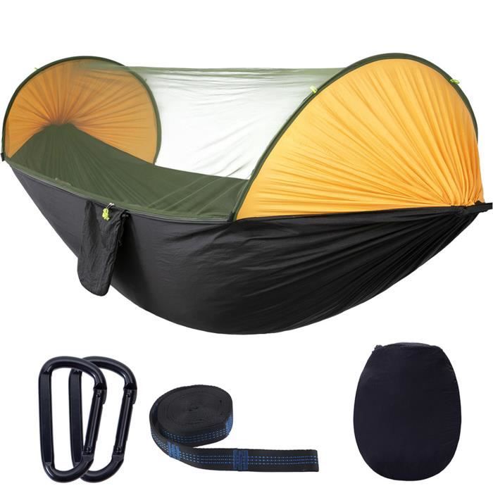 Hamac De Camping Rapide – Tente Hamac Nomade Pour Extérieur, Léger Et Compact