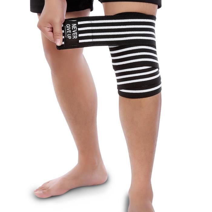 Genou Bandage Genouillère Réglable pour Jambes, Cuisses, Chevilles
