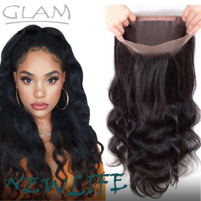 10A lace frontal 360 Body Wave cheveux 