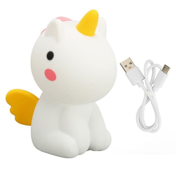 MAD Veilleuse tactile Veilleuse pour Enfants, Veilleuse b?�b?� en Silicone ?� Commande Tactile 