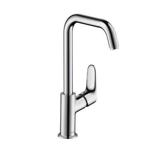 Mitigeur de lavabo à bec haut pivotant Hansgrohe Focus 240 - Chromé