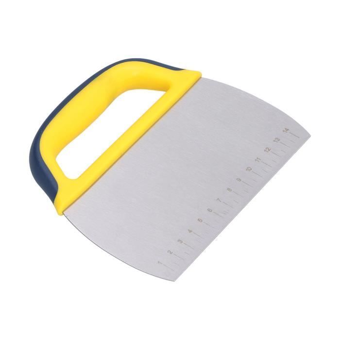 YOSOO Grattoir à Gâteau Grattoir à Pâte Avec échelles à Poignée