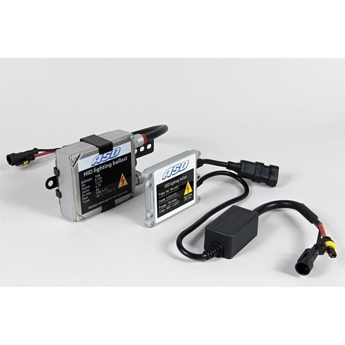Kit Xénon H4 Bi-Xénon 6000K – Ampoules Phare Voiture – Ballast 35W – Installation Plug And Play – ASD TECH