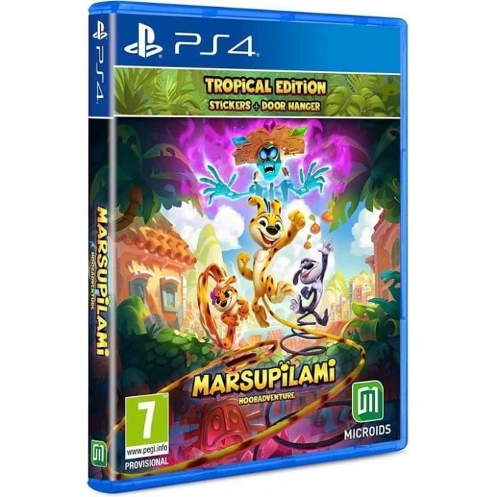 Jeu Vidéo - Microids - Marsupilami: Hoobadventure Tropical Edition - Collector - Aventure - Nintendo Switch