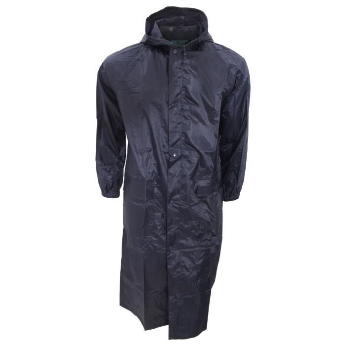 Manteau imperm?�able style camouflage - Homme Bleu marine - Cdiscount Pr??t-?�-Porter