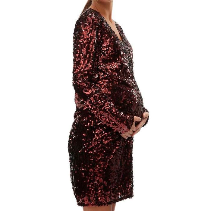 Veste Paillettes Femme - Blazer Scintillant Manches Longues | Pour Soirée, Fête, Club, Cocktail | Tissu Doux, Doublure Intégrale - 6