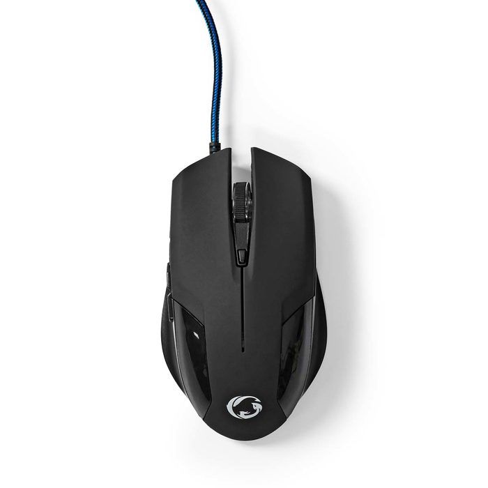 Nedis GMWD110BK souris Gaming Droitier USB Type-A Optique 7200 DPI Noir - vue 5