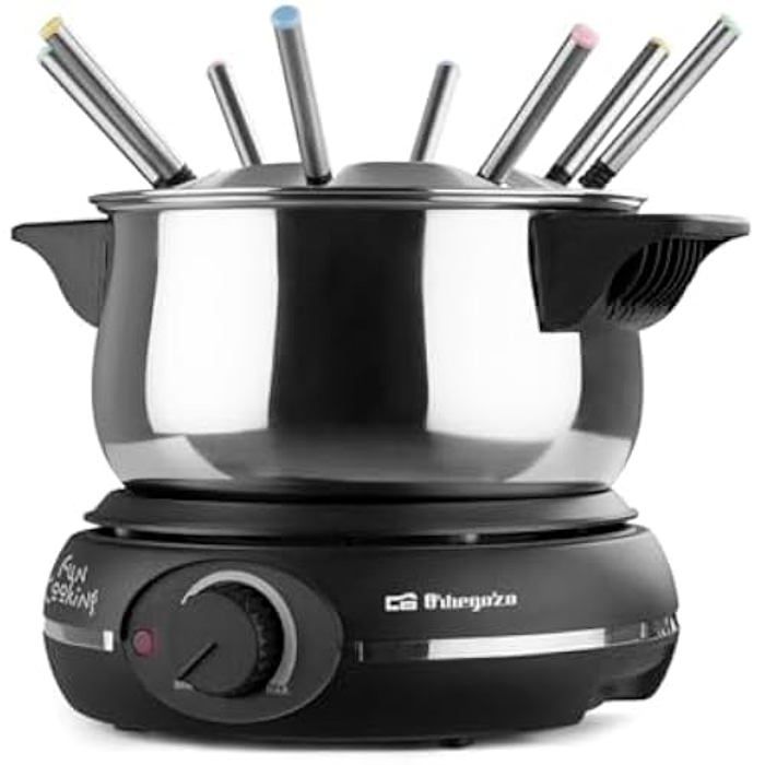 Fondue électrique - ORBEGOZO - FDR 14 - 14 L - 8 Personnes - Température réglable