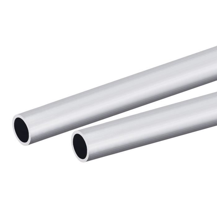 10 Tubes Aluminium Sans Soudure 8x6mm - Longueur 50mm Pour Bricolage Et Modélisme