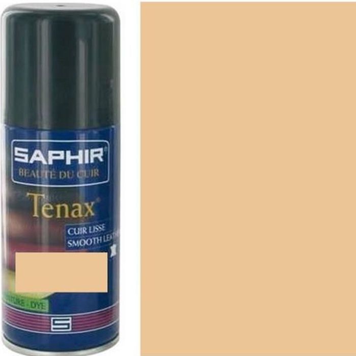 TEINTURE CUIR AEROSOL TENAX SAPHIR AVEL recolorer teinte BEIGE ROSE