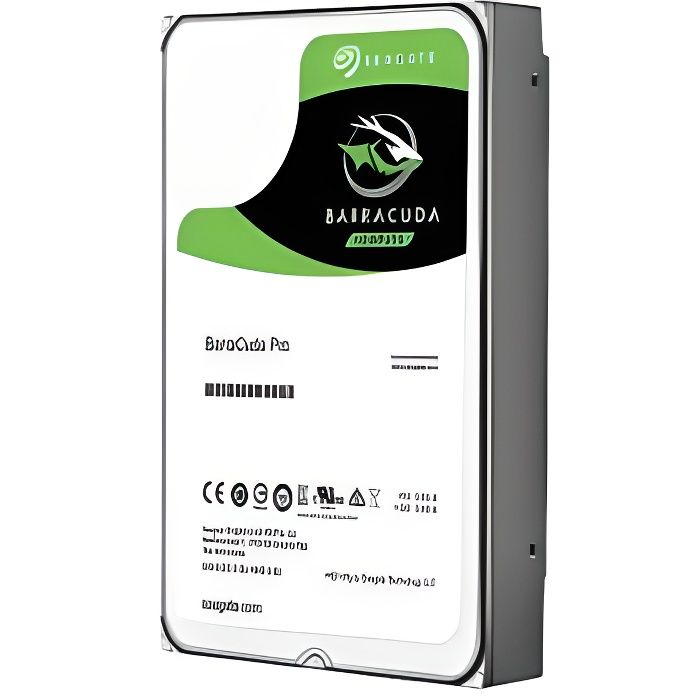 Disque dur interne Seagate BarraCuda HDD – 6 To – SATA 6Gb/s – 3.5 – 5400 Tours/min
