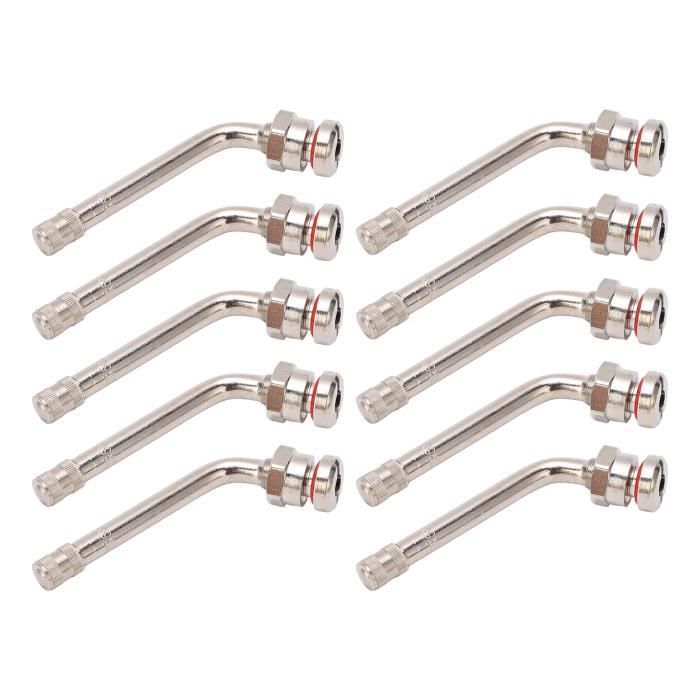 Rallonge De Valve En Laiton 45° - Lot De 4, Pour Voiture, Camion, Moto (3.5 Cm) - Accès Facile Aux Pneus