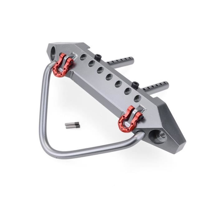 LCX Racing 1/10ème RC Crawler Car Metal Bull Push Bar Pare-chocs avant pour Traxxas TRX4 TRX6 Axial SCX10 II 90046 90047 Gen8 Scout II