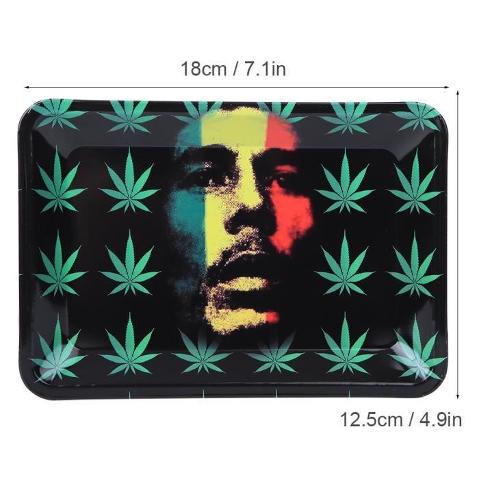 KOZUKI Plateau à Rouler Rose - Cendrier En Métal De Qualité Supérieure