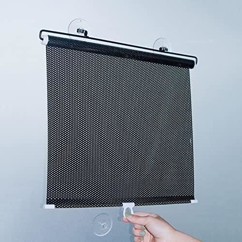 Store Enrouleur Occultant à Ventouse 68cm X 125cm - Pare-Soleil Sans Perçage