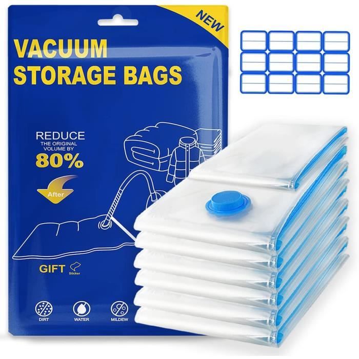 Housse De Rangement Sous Vide Kit De Sacs De Rangement Sous Vide