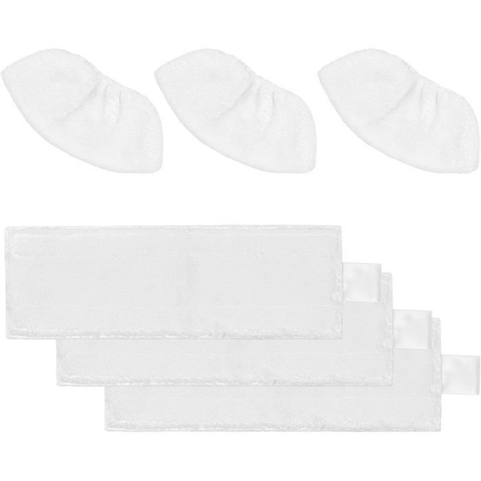 STARVAST Lot de 8 Bonnettes Microfibre de Rechange, Chiffons en Microfibre Compatible avec les