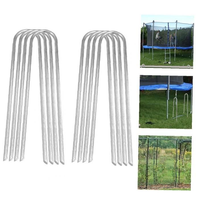 Outil De Traction Ressorts Trampoline En T - Crochet Métal Et Plastique, Installation Facile Et Sûre