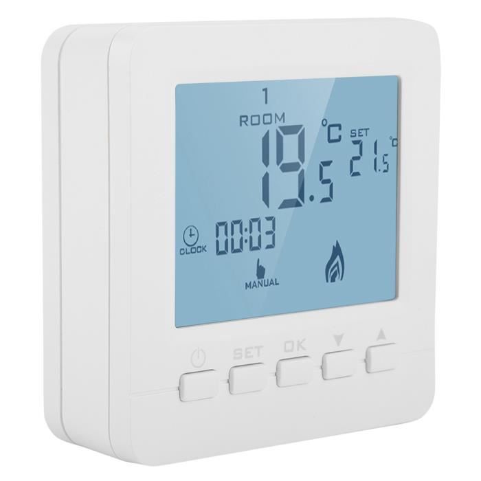 Thermostat Numérique Taikuwu W3230 - Contrôle Température -50°C à 110°C, 12V 20A | Pour Congélateurs, Aquariums