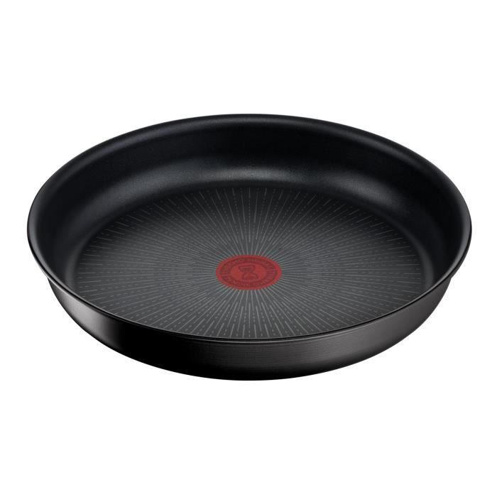 TEFAL INGENIO Eco Resist Poêle 28 cm Induction Antiadhésif Empilable Compatible lave-vaisselle Fabriqué en France L3970602