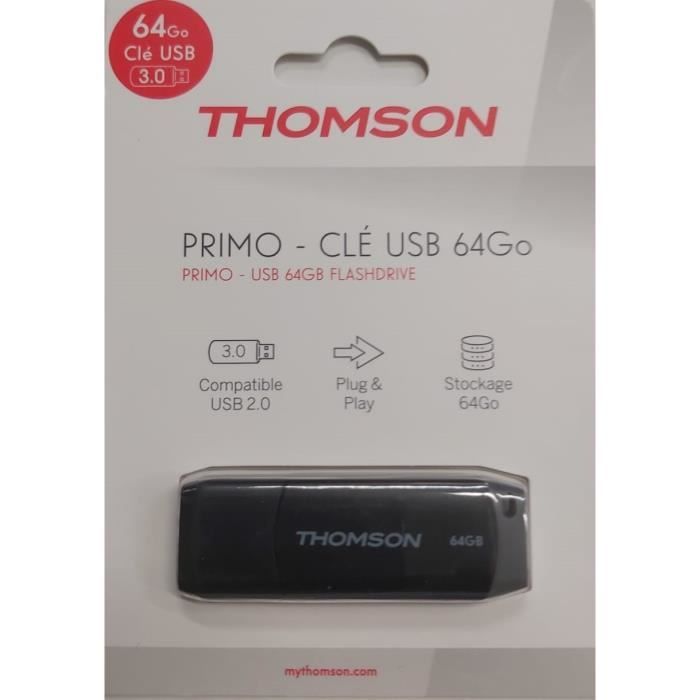 CLE USB THOMSON 64Go USB2.0 USB3.0 PLUG&PLAY
