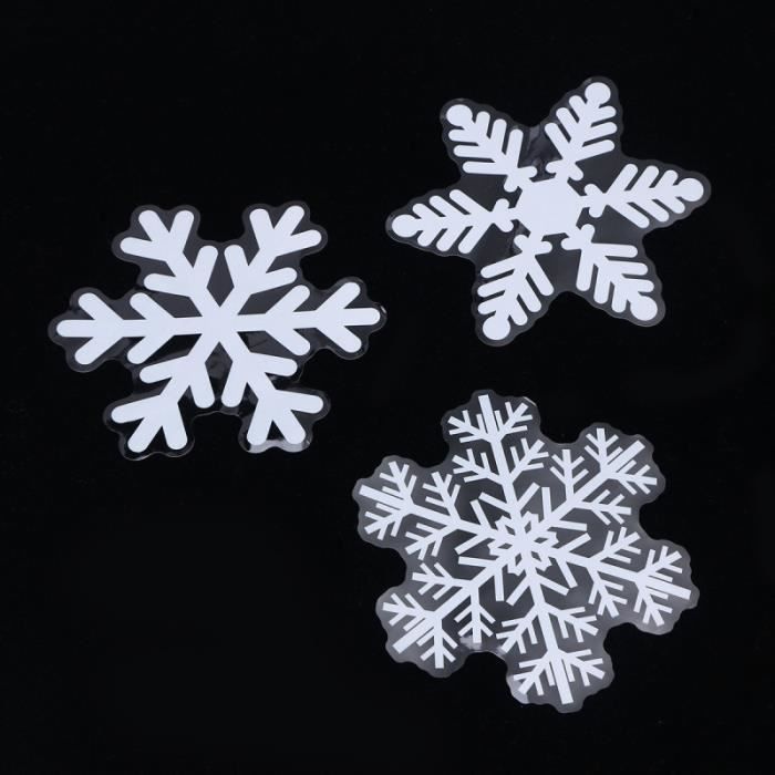 27 gros flocon de neige fenêtre s'accroche congelés parti ou noël réutilisable décoration