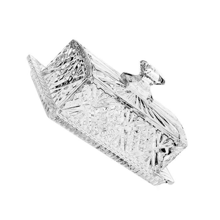 XCC Grand Beurrier En Verre Avec Couvercle, Capacité Améliorée Pour