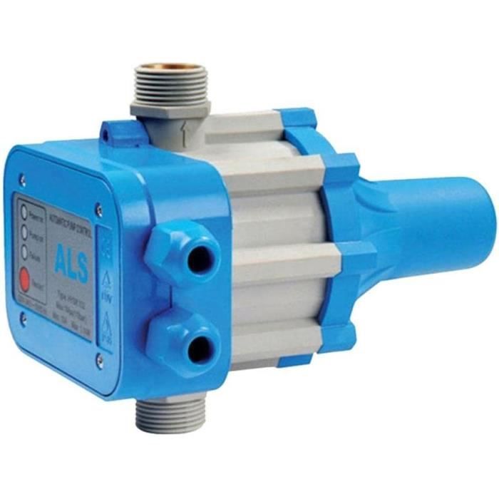 Pompe De Surpression D'eau Auto-amorçante TECHTONGDA 400W - Débit 2.0m³/h, Hauteur 35m, Affichage Numérique, 220V