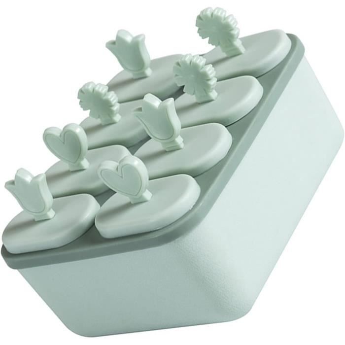 Moules à Glace Colorés Pour Enfants - Mini Moules à Suçons Glacés, Matière PP Sans BPA, Idéal Pour Jus Et Yaourts - 9