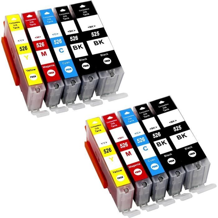 24 Kompatible Druckerpatronen Für Canon PGI-525 CLI-526 – Für Pixma, MG & MX Serien