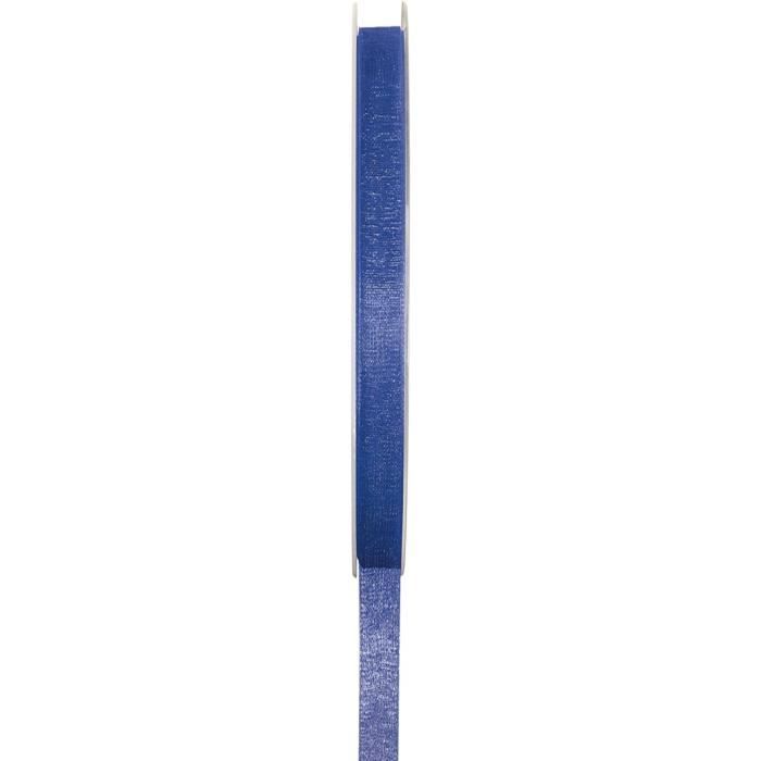 Ruban Satin Polyester 25m - Multiple Largeurs 6mm à 100mm - Pour Emballage Cadeau, Mariage, Déco