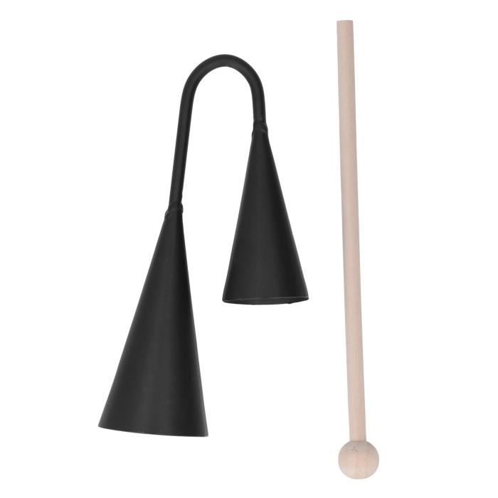 VGEBY Cloche d'agogo Agogo Bell, Deux Tons Agogo Bell Métal
