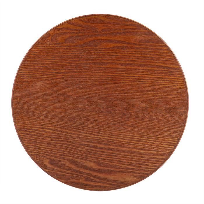 Plateau Rond En Bois, Plateau De Service, Plateau De Service En Bois De 30 Cm, Plateau De Service Stable De Style Simple, Adapté Aux Collations Aux Fruits Et à la Pizza du Plateau Rond En Bois, Plateau De Service, Plateau De Service En Bois De 30 Cm, Plateau De Service Stable De Style Simple, Adapté Aux Collations Aux Fruits Et à la Pizza du