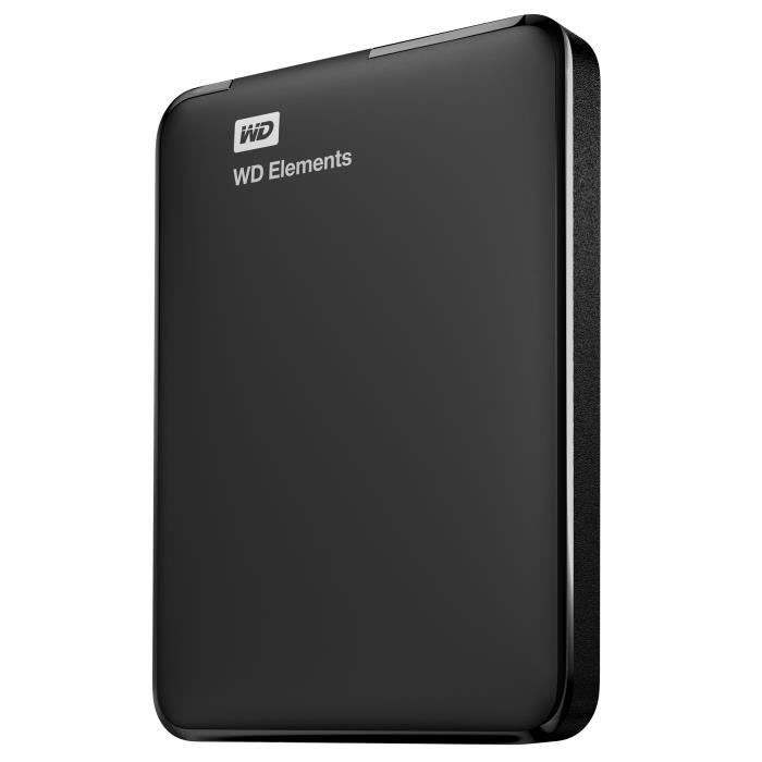 WD Elements Portable WDBU6Y0030BBK Disque dur 3 To externe portable USB 3.0 - vue 2