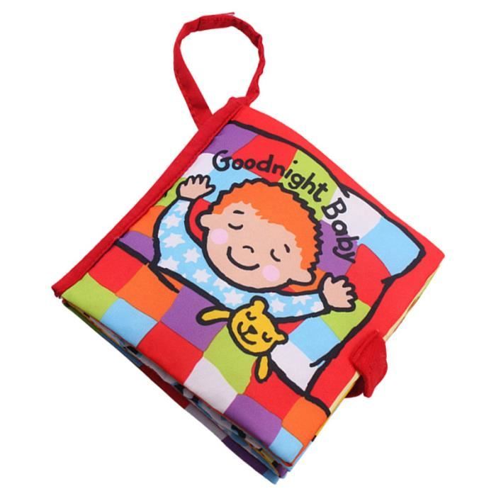 Livre En Tissu Educatif Precoce Pour Bebe Jouet En Souple Lavable Coffret Souvenirs Cdiscount Puericulture Eveil Bebe