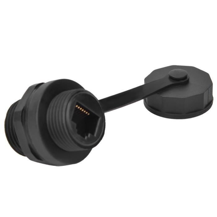 YOSOO connecteur RJ45 Connecteur femelle RJ45 étanche IP67 Connecteur ...